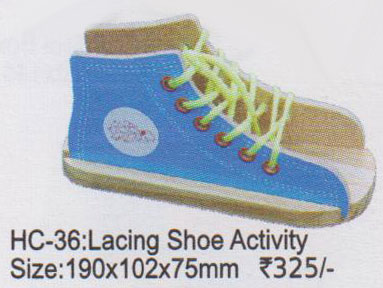 Lacing Shoe Activity Manufacturer Supplier Wholesale Exporter Importer Buyer Trader Retailer in New Delhi Delhi India